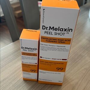 Dr. Melaxin Peel Shot Exfoliating Konica Acid Turmeric Spray Exfoliation kojic